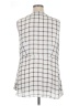 Torrid 100% Polyester White Sleeveless Blouse Size 1X Plus (1) - photo 2