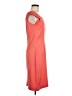 Metrostyle Solid Orange Casual Dress Size 8 - photo 4