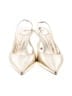 Zara Metallic Silver Heels Size EU 39 - photo 2