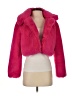 Assorted Brands 100% Polyester Pink Faux Fur Jacket Size S - photo 1