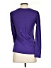 Nike 100% Polyester Purple Long Sleeve T-Shirt Size S - photo 2