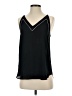 Ann Taylor LOFT 100% Polyester Black Tank Top Size XS - photo 1