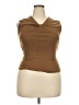 OGL Brown Sleeveless Blouse Size 2X - photo 1