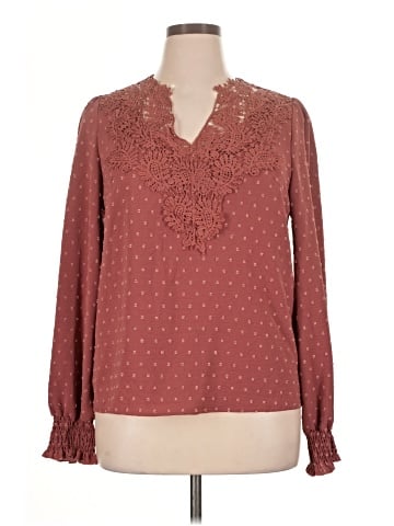 Shein Long Sleeve Blouse (view 1)