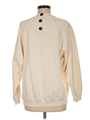 Madewell Button-Back Mockneck Top (view 2)