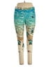 Unbranded 100% Polyester Print Blue Active Pants Size XXL - photo 1