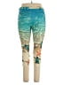 Unbranded 100% Polyester Print Blue Active Pants Size XXL - photo 2