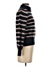 Madewell Stripes Blue Black Wool Pullover Sweater Size S - photo 4