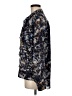 CAbi 100% Polyester Paisley Blue Long Sleeve Blouse Size M - photo 5
