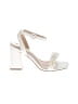 Lulus White Sandals Size 6 - photo 1