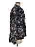 CAbi 100% Polyester Paisley Blue Long Sleeve Blouse Size M - photo 4