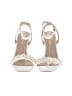 Lulus White Sandals Size 6 - photo 2