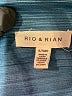 Rio & Rian Blue Long Sleeve Blouse Size XL - photo 7