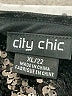 City Chic 100% Polyester Silver Cocktail Dress Size 22 Plus (XL) - photo 7