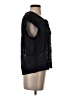 Rebecca Taylor Black Short Sleeve Top Size 4 - photo 4