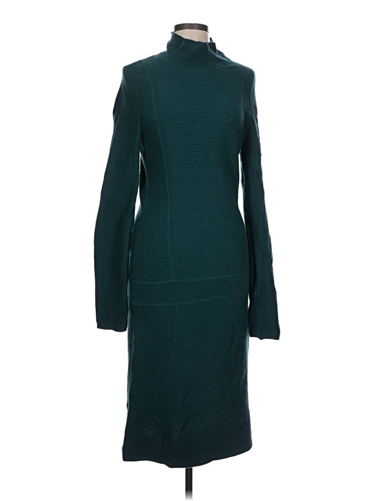 Pre-owned Athleta Turtleneck Sweater In Teal