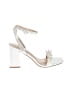 Lulus White Sandals Size 8 1/2 - photo 1