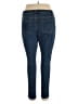 Woman Within Solid Blue Jeans Size 18 - photo 2