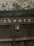 Theory Solid Black Wool Pants Size 6 - photo 7