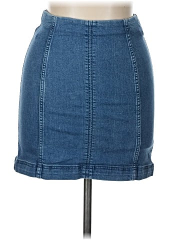 Free People Denim Skirt (view 1)