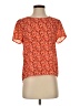 Les Petites... 100% Polyester Orange Short Sleeve Blouse Size Sm (T1) - photo 1
