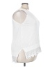 Cato 100% Rayon White Sleeveless Blouse Size 22 - photo 4