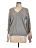 Les Serein Gray Pullover Sweater Size L - photo 1