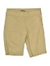 Metrostyle Solid Tan Khaki Shorts Size 14 - photo 1