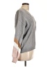 Les Serein Gray Pullover Sweater Size L - photo 4
