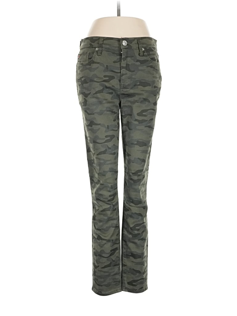 Pre-owned Hudson Casual Pants In Green
