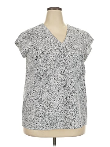 Hilary Radley Short Sleeve Blouse (view 1)