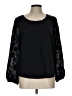 Soft Surroundings Black Long Sleeve Blouse Size L - photo 1