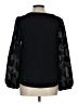 Soft Surroundings Black Long Sleeve Blouse Size L - photo 2