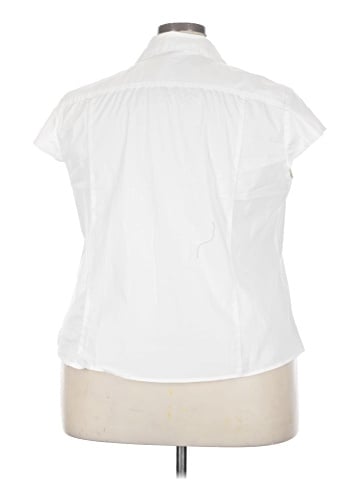 George Sleeveless Button-Down Shirt (view 2)
