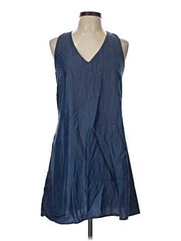 Kaari Blue Casual Dress (view 1)