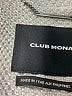 Club Monaco 100% Polyester Chevron-herringbone Gray Coat Size S - photo 6