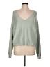 Free People Green Pullover Sweater Size L - photo 1