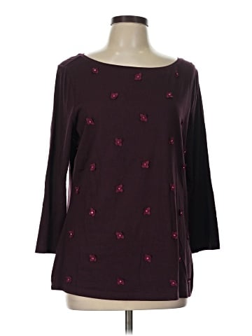 Lands' End 3/4 Sleeve T-Shirt (view 1)