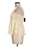 Torrid Ivory Sleeveless Blouse Size Lg Plus (0) - photo 5