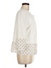 Travelers by Chico's 100% Polyester Polka Dots Ivory Jacket Size Med (1) - photo 4