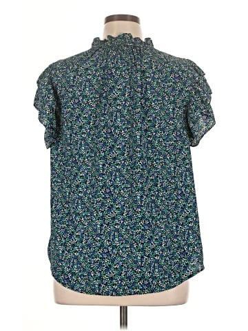 Anne Klein Short Sleeve Blouse (view 2)