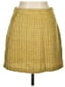 Molly Bracken 100% Polyester Tweed Yellow Casual Skirt Size M - photo 1