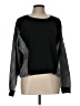 Grace & Emma Checkered-gingham Black Pullover Sweater Size L - photo 1
