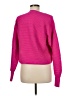 Good American Solid Pink Pullover Sweater Size Med (2) - photo 2