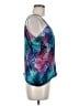 Charlotte Russe 100% Polyester Teal Sleeveless Blouse Size M - photo 4
