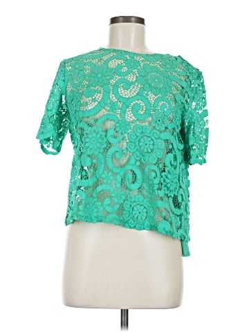 NANETTE Nanette Lepore Short Sleeve Blouse (view 1)
