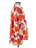 Unbranded Floral Orange Long Sleeve Blouse Size M - photo 4