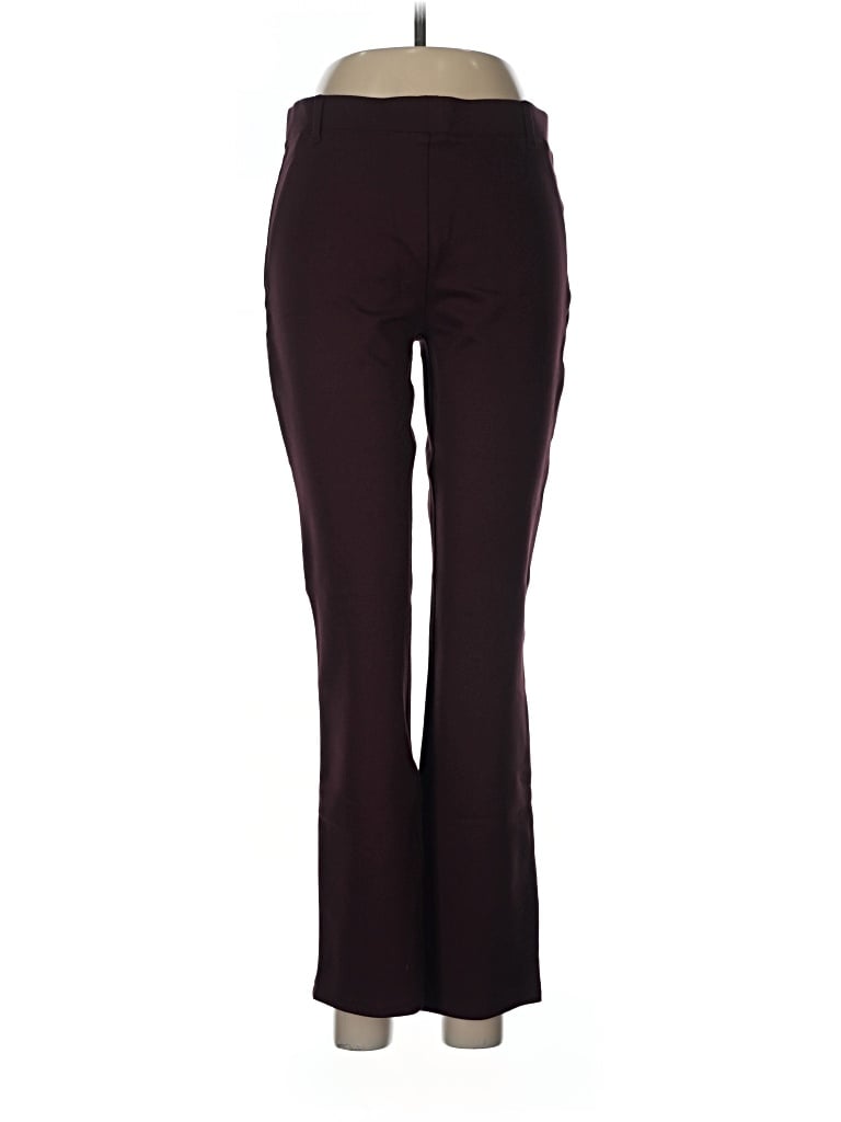 Pre-owned Quince Dress Pants In Burgundy