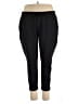 LIVI Solid Black Active Pants Size 18 Plus - photo 1