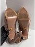 Prada Tan Pink Suede Peep Toe Platform Pumps Size EU 39 - photo 5